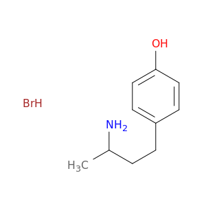 Phenol, 4-(3-aminobutyl)-, hydrobromide