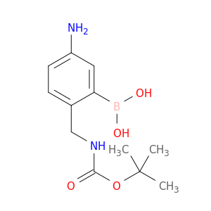 (5-Amino-2-(((tert-butoxycarbonyl)amino)methyl)phenyl)boronic acid