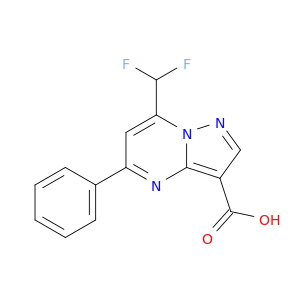 7-(二氟甲基)-5-苯基吡唑[1,5-a]嘧啶-3-羧酸