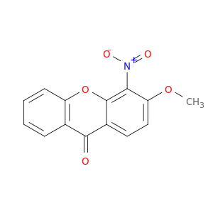 9H-Xanthen-9-one, 3-methoxy-4-nitro-