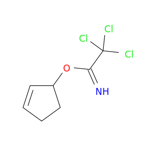 Ethanimidic acid, 2,2,2-trichloro-, 2-cyclopenten-1-yl ester