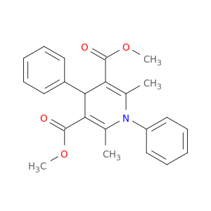 3,5-Pyridinedicarboxylicacid, 1,4-dihydro-2,6-dimethyl-1,4-diphenyl-, 3,5-dimethyl ester