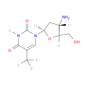 3'-AMINO-2',3'-DIDEOXY-5-TRIFLUOROMETHYLURIDINE