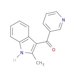 Methanone, (2-methyl-1H-indol-3-yl)-3-pyridinyl-