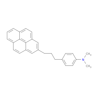 Benzenamine, N,N-dimethyl-4-[3-(2-pyrenyl)propyl]-