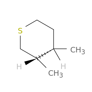 2H-Thiopyran, tetrahydro-3,4-dimethyl-, cis-