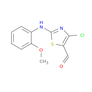 4-Chloro-2-[(2-Methoxyphenyl)Amino]-1,3-Thiazole-5-Carbaldehyde