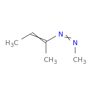 Diazene, methyl(1-methyl-1-propenyl)-