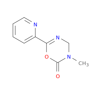 2H-1,3,5-Oxadiazin-2-one, 3,4-dihydro-3-methyl-6-(2-pyridinyl)-