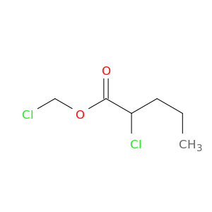 Pentanoic acid, 2-chloro-, chloromethyl ester