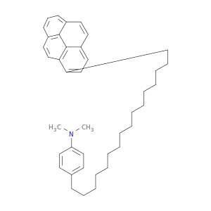 Benzenamine, N,N-dimethyl-4-[16-(1-pyrenyl)hexadecyl]-