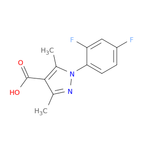 1-(2,4-Difluorophenyl)-3,5-dimethyl-1H-pyrazole-4-carboxylic Acid