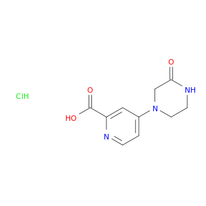 4-(3-Oxopiperazin-1-yl)pyridine-2-carboxylic acid hydrochloride