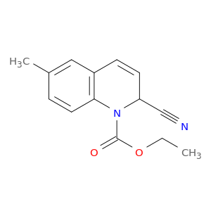 乙基2-氰基-6-甲基-1(2H)-喹啉羧酸盐
