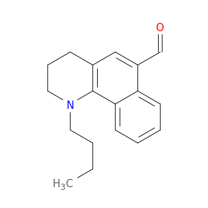Benzo[h]quinoline-6-carboxaldehyde, 1-butyl-1,2,3,4-tetrahydro-