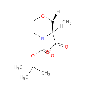(2R,3S)-4-(叔丁氧羰基)-2-甲基吗啉-3-羧酸