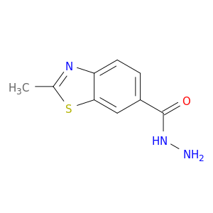 6-Benzothiazolecarboxylicacid, 2-methyl-, hydrazide