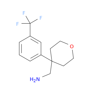 {4-[3-(Trifluoromethyl)phenyl]oxan-4-yl}methanamine