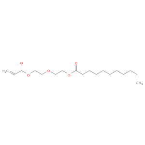 Undecanoic acid, 2-[2-[(1-oxo-2-propenyl)oxy]ethoxy]ethyl ester