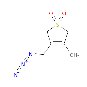 Thiophene, 3-(azidomethyl)-2,5-dihydro-4-methyl-, 1,1-dioxide