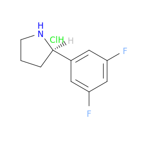 (R)-2-(3,5-二氟苯基)吡咯烷盐酸盐