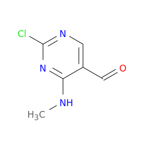 2-氯-4-(甲基氨基)-5-嘧啶甲醛