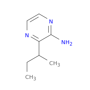 Pyrazinamine, 3-(1-methylpropyl)-