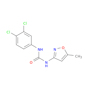 Urea, N-(3,4-dichlorophenyl)-N'-(5-methyl-3-isoxazolyl)-
