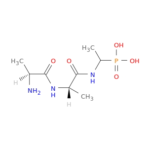 L-Alaninamide, L-alanyl-N-(1-phosphonoethyl)-, (S)-