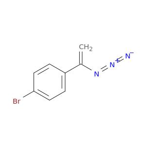 Benzene, 1-(1-azidoethenyl)-4-bromo-