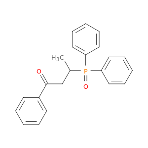 1-Butanone, 3-(diphenylphosphinyl)-1-phenyl-