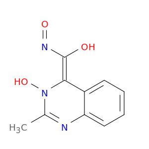 (E)-(3-hydroxy-2-methyl-quinazolin-4-ylidene)-nitroso-methanol