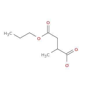Butanedioic acid, 2-methyl-, 4-propyl ester