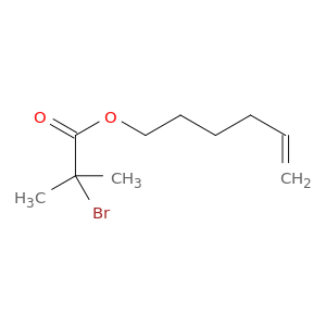 Propanoic acid, 2-bromo-2-methyl-, 5-hexenyl ester