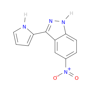 1H-Indazole, 5-nitro-3-(1H-pyrrol-2-yl)-