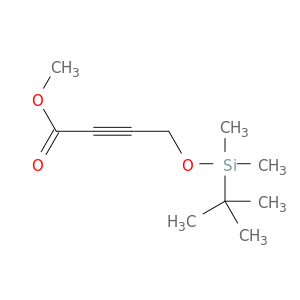 4-(1-叔丁基-1,1-二甲基)硅氧基-丁-2-炔酸甲酯