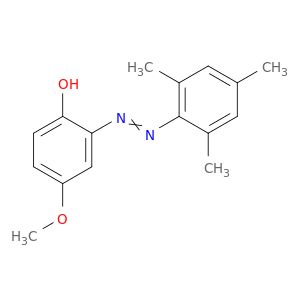 Phenol, 4-methoxy-2-[(2,4,6-trimethylphenyl)azo]-