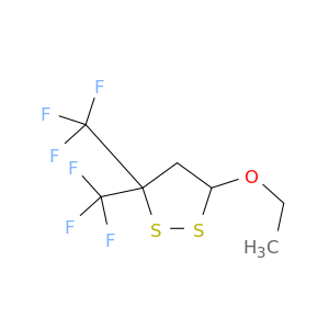 1,2-Dithiolane, 5-ethoxy-3,3-bis(trifluoromethyl)-