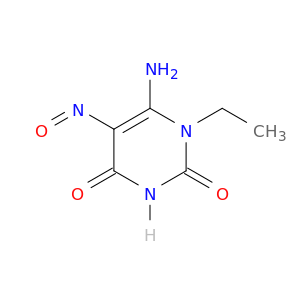 2,4(1H,3H)-Pyrimidinedione, 6-amino-1-ethyl-5-nitroso-
