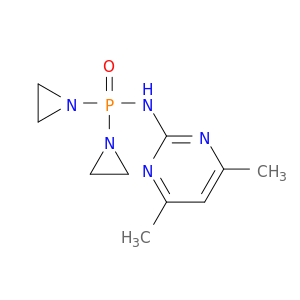膦酰胺,p,p-bis(1-氮丙基)-n-(4,6-二甲基-2-嘧啶基)-