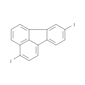 Fluoranthene, 3,8-diiodo-