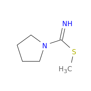 1-Pyrrolidinecarboximidothioicacid, methyl ester