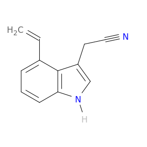 1H-Indole-3-acetonitrile, 4-ethenyl-