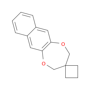 Spiro[cyclobutane-1,3'(4'H)-[2H]naphtho[2,3-b][1,4]dioxepin]
