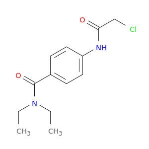 4-(2-氯乙酰胺)-N,N-二乙基苯甲酰胺
