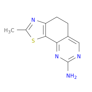 Thiazolo[4,5-h]quinazolin-8-amine, 4,5-dihydro-2-methyl-