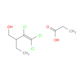 3-Buten-1-ol, 3,4,4-trichloro-2-ethyl-, propanoate