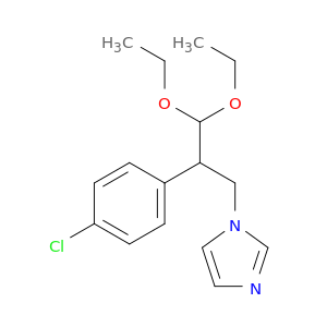 1H-Imidazole, 1-[2-(4-chlorophenyl)-3,3-diethoxypropyl]-