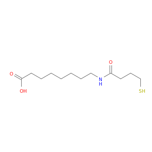 Octanoic acid, 8-[(4-mercapto-1-oxobutyl)amino]-