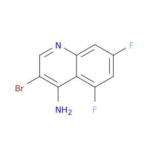 4-Amino-3-bromo-5,7-difluoroquinoline